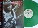 AC/DC rare Vinyl LP - First Show in New York 1977 - green Bon Scott live LP