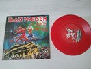 IRON MAIDEN RUN TO THE HILLS RED MINT 7'' UK SINGLE FREE SHIPPING