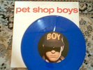 PET SHOP BOYS Love Comes Quickly New Zealand Blue Vinyl 12