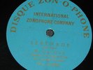 DELMAS baritone - Don Juan Serenade Mozart - 78 rpm blue Zonophone rare 