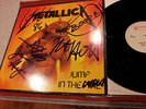 Metallica Jump in the Fire Signed 1986 Cliff Burton