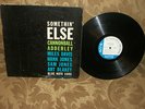 Cannonball Adderley Somethin Else Blue Note 1595 mono org pres RVG Miles Davis
