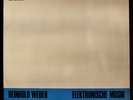 Reinhold Weber ?– Elektronische Musik  rare LP 1970 Corona SM 30032, super rare