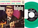 JOHNNY HALLYDAY – C'est le mashed potatoes * EP 1963 SPAIN LANGUETTE GREEN VINYL