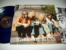 LED ZEPPELIN - RIVERSIDE BLUES - BLUE VINYL - ORIGINAL LP von 1989 - MINT - RAR