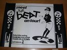THE BEAT DEBUT SINGLE 2 TONE PROMO POSTER (SPECIALS SELECTER CLASH SEX PISTOLS))