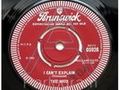 The Who - I Can't Explain - UK 1965 NEAR MINT Brunswick *DEMO* 45 - Listen