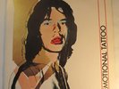 The Rolling Stones. Emotional Tattoo. Rare Warhol Cover. Orange Wax. German pr.
