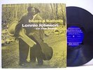 LONNIE JOHNSON & ELMER SNOWDEN BLUES &  BALLADS  RARE  vinyl record LP  N/Mint