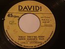 Leila Duchesne - What They're Doin' / Doing Down Jamaica Way - Rare Sister Funk