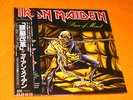IRON MAIDEN Piece Of Mind 2012 EU PICTURE DISC of 1983 LP for JAPAN MARKET+OBI