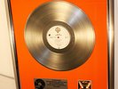 ZZ TOP, Eliminator, platin Schallplatte, goldene
