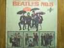 THE BEATLE(“Beatles No.5”) ORANGE VINYL ASIAN VINYL LP INSERT CHINESE TAIWAN LP