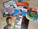 8 seltene Singles Pop und Rock 60er Jahre, Beatles, Elvis, Cliff Richard, etc.
