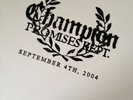 Champion Promises Kept Record Release Vinyl Sxe Bridge 9 Lp White Vinyl