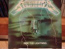 METALLICA - Ride The Lightning LP * BERNETT RECORDS * Green Cover * Yellow Vinyl