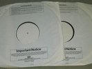 KISS Dressed To Kill Orig UK 2 x 1 sided Test Pressing WHITE LABEL  