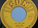 TOMMY BLAKE 45 Flat Foot Sam  SUN 278     1958  Rockabilly Rocker VG+