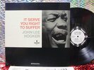JOHN LEE HOOKER - IT SERVE YOU RIGHT TO SUFFER LP IMPULSE 1966 WLPROMO BLUES NM