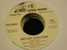 10B The Kinks shes got everything Reprise 762 45 rpm PROMO side 2 days M-