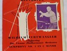 rare old australian His Masters Voice Beethoven Symph No 5 C min. W. Furtwangler