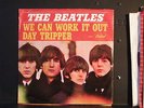 The BEATLES Day Tripper WE CAN WORK IT OUT Picture Sleeve JUKEBOX 45 rpm RECORD