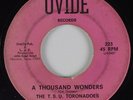 Northern Soul/Funk 45 T.S.U. TORONADOES A Thousand Wonders OVIDE HEAR