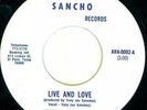 Sancho Bros. Band 45 TEX-MEX FUNK PSYCH SYNTH 45 Live And Learn on Sancho  HEAR