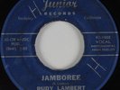 R&B 45 RUDY LAMBERT Jamboree JUNIOR HEAR