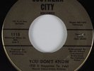 Northern/Sweet Soul 45 PARAMOUNT FOUR You Don't Know SOUTHERN CITY HEAR NM