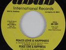 Sweet Soul Beat Ballad 45 PEACE LOVE & HAPPINESS Peace Love Happiness ABAB HEAR