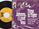 BOOKER T AND THE MGS TIME IS TIGHT GERMAN 45+PS 1969 MOD NORTHERN SOUL R&B