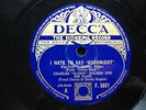 CHARLES 'BUDDY' ROGERS & HIS BAND ON RARE DECCA F5681, E COPY
