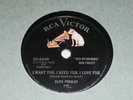 Elvis Presley RCA 78  