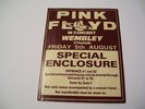 PINK FLOYD - 1989 WEMBLEY STADIUM VIP SPECIAL ENCLOSURE GUEST PASS (TOUR PROMO)