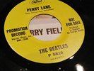 THE BEATLES STRAWBERRY FIELDS FOREVER / PENNY LANE PROMO 45 P 5810 Capitol 7