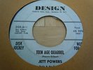 JETT POWERS GO, GIRL, GO 45 DESIGN ROCKABILLY PROMO P.J. PROBY