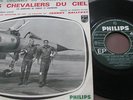 JOHNNY HALLYDAY   très rare french EP  LES CHEVALIERS DU CIEL