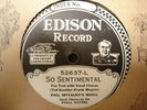EDISON 52637 PHIL SPITALNY ORCH So Sentimental/HOTEL COMMODORE   ELECTRIC N-