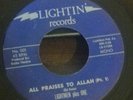 RARE Lightmen Plus One All Praises to Allah LIGHTIN Spiritual Jazz soul 45