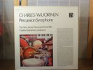 CHARLES WUORINEN LP PERCUSSION SYMPHONY NONESUCH TAS AUDIOPHILE  NM