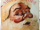 Santa Sends His Best record album TeeVee TA-1030 Christmas songs various RARE