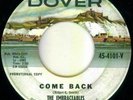 The Embraceables Excellent 1962 DOO WOP 45 Come Back on Dover Label HEAR IT
