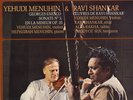 Ravi Shankar - w/ Yehudi Menuhin-EMI  France LP - w/ Y. Menuhin: violins