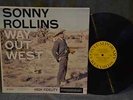 SONNY ROLLINS - WAY OUT WEST   Contemporary  LP  M3530