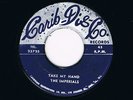 Imperials TAKE MY HAND Cannonball Bryan REGGAE GOT SOUL Carib-Dis-Co NM rare