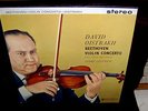 DAVID OISTRAKH BEETHOVEN VIOLIN CONCERTO COLUMBIA SAX BLUE SILVER 1st LABEL B/S