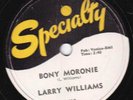 78-ROCK-LARRY WILLIAMS-BONY MORONIE/YOU BUG ME BABY-CLASSIC - 