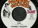 Rare Sister Funk Soul classic 45 Spanky Wilson You