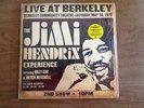 Jimi Hendrix - Live At Berkeley Vinyl Double LP Record Gatefold #21 SEALED